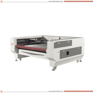 1610 CNC Laser Cutting Machine Auto Feeding Two Heads for Fabric Cutting