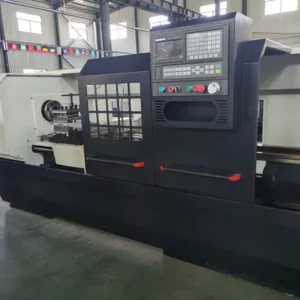Automatic Flat Bed CNC Lathe Machine with 210mm Swing for Metal Cutting