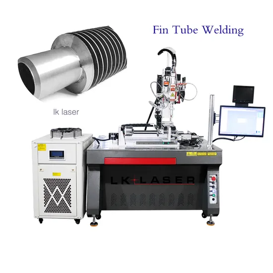Carbon Stainless Steel Copper Laser Welding Fin Tube Radiator Laser Welding Machine