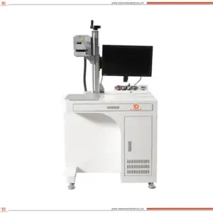 Desktop Raycus 50W Fiber Laser Engraver and Marker Machine for PVC Plastic Stainless Steel