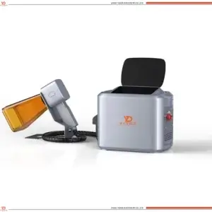 Faith Bar Code Qr Code Handheld Fiber Laser Marking Machine on Metal