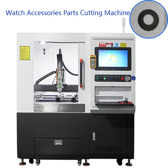 High Precision Small Clock Car Watch Accessories Mini Parts Laser Cutting Machine for Metal