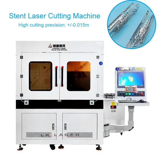 High Precision Small Enclosed Medical Tube Pipe Fiber Mini Laser Cutting Machine