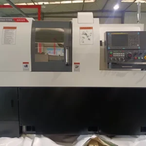 High-Quality Swiss Type CNC Lathe Machine Sm385 for Efficient Manufacturing