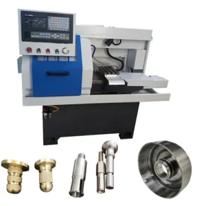 Horizontal CNC Lathe Machine for Automatic Precision Metal Cutting Operations