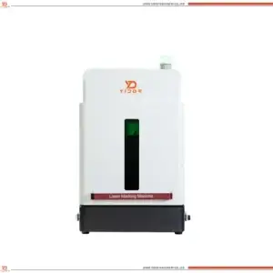 Label Tag Pet Name Engraving Metal Fiber Laser Marking Machine with Cover