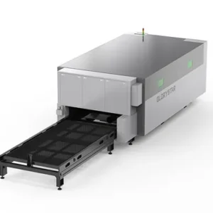 Large Full-Enclosed & Exchangeable Worktable Carbon Steel Metal Laser Cutting Machine