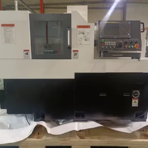 Powerful Swiss Type CNC Lathe Machine Sm385 for High-Volume Production Needs