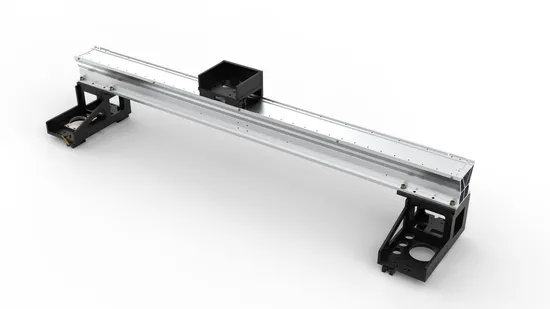 X Axis Crossbeam Gantry for Metal Sheet Laser Cutting Machine Aluminum Beam