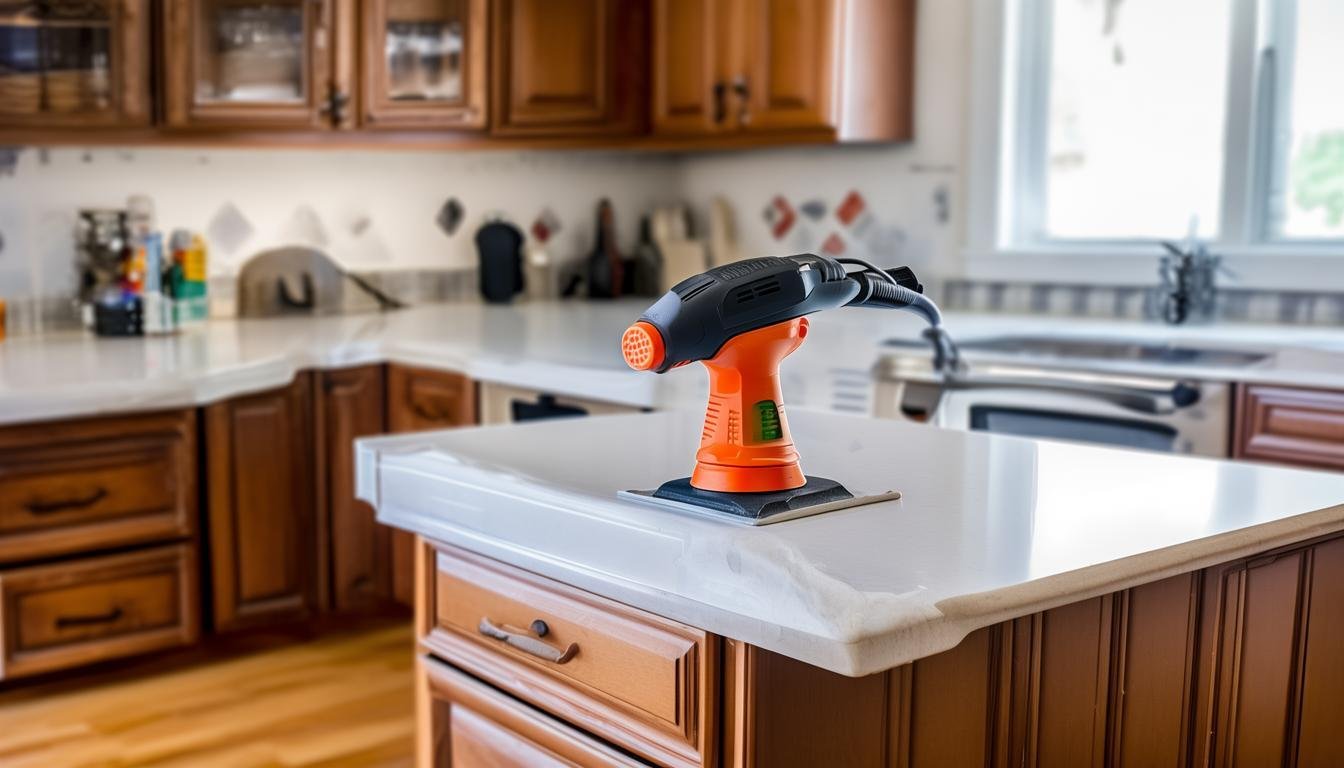 Homeowner B, a DIY enthusiast, used the Professional Edge Polisher to renovate their kitchen cabinets. They were struggling with uneven edges and rough surfaces that were difficult to smooth out by hand. The polisher made the task much easier, allowing them to achieve a professional-looking finish in a fraction of the time. The ergonomic handle reduced fatigue, enabling them to work for longer periods without discomfort.