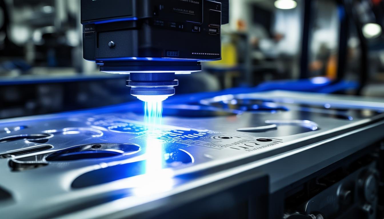 The High-Precision Laser Marker is designed for a variety of industrial applications, offering precision and efficiency in marking processes. One of the primary use cases is in the automotive industry, where the system is used to mark parts with serial numbers, barcodes, and logos. This ensures traceability and compliance with industry standards. The laser marker's ability to operate on metals, plastics, and ceramics makes it ideal for marking components in automotive manufacturing.
